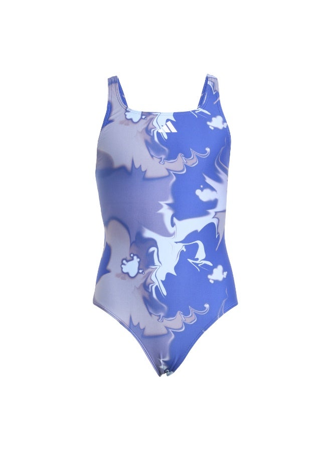 Adidas Tie Dye V-back Swimsuit Kids - Image 4