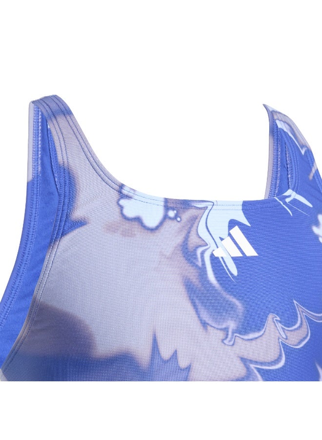 Adidas Tie Dye V-back Swimsuit Kids - Image 3