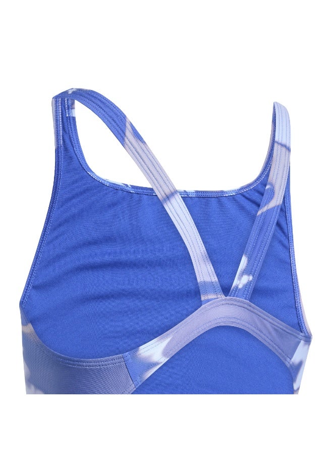 Adidas Tie Dye V-back Swimsuit Kids - Image 2