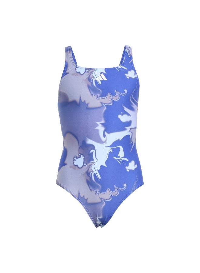 Adidas Tie Dye V-back Swimsuit Kids - Image 5
