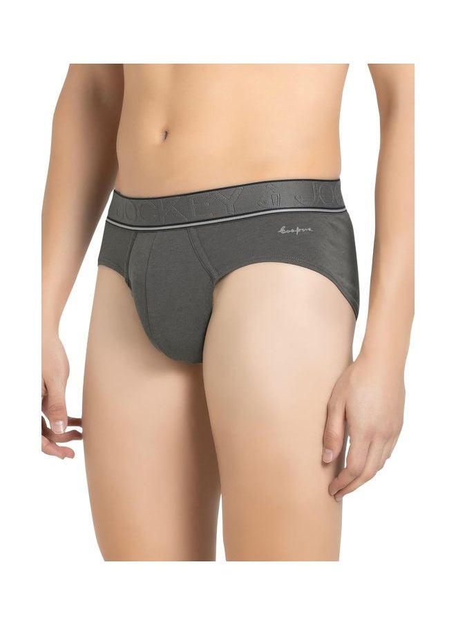 JOCKEY - Jockey HG15 Men Tencel Micro Modal Elastane Stretch Solid Brief with Stay Fresh Properties - Image 1