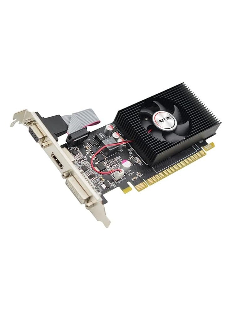 AFOX - AFOX GT730 4GB 128bit DDR3 Low Profile PCI-E Gen 2.0 Graphics Card 1333MHz 128Bit NVIDIA GeForce - Image 1