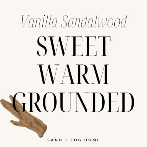 Sand + Fog Scented Candle - Vanilla Sandalwood – Additional Scents and Sizes – 100% Cotton Lead-Free Wick - Luxury Air Freshening Jar Candles - Perfect Home Decor – 12oz - Image 5