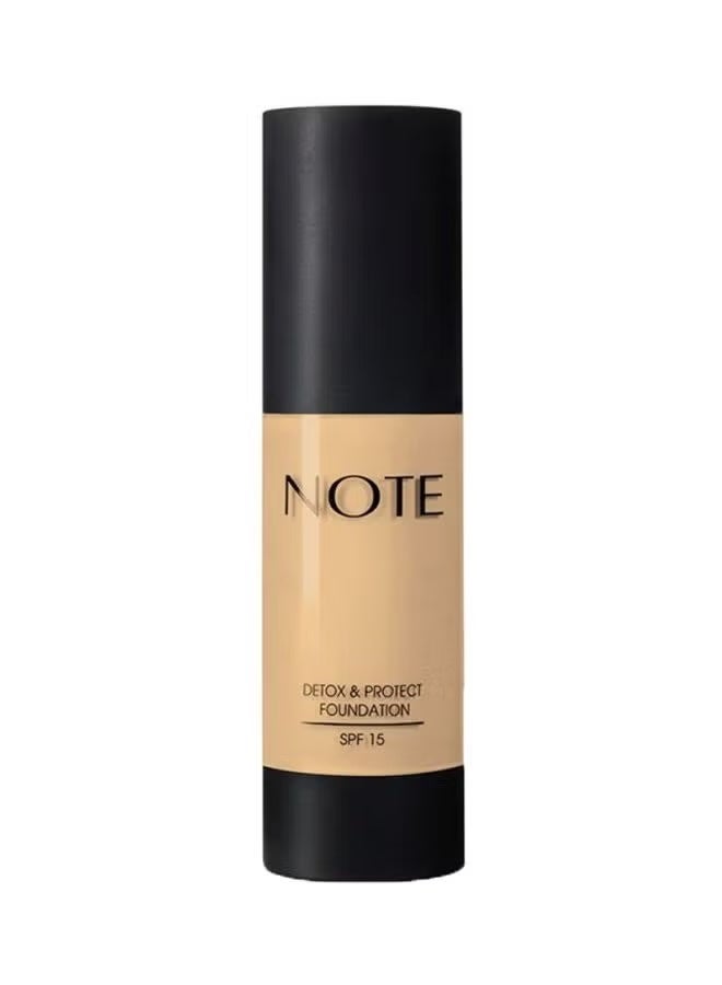 Note Detox And Protect Foundation 02 Natural Beige - Image 1