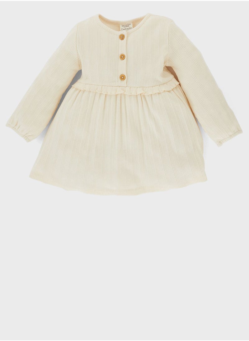 DeFacto Baby Girl Regular Fit Dress  - Image 1