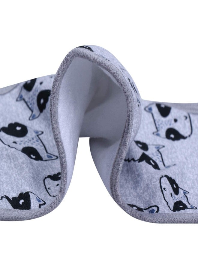 TuddyBuddy Baby Burp Cloth Towel Napkins 300 GSM, Large 17x6 Inches, Fine Double Layer 100% Cotton (10 Pcs Burp Towels - Boys, 50X20 Cms) - Image 4