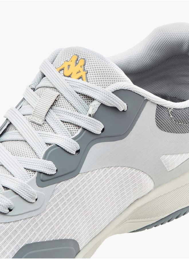 Kappa Mens Panelled Sports Shoes with Lace-Up Closure  - Image 3