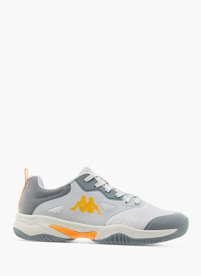 Kappa Mens Panelled Sports Shoes with Lace-Up Closure  - Image 2