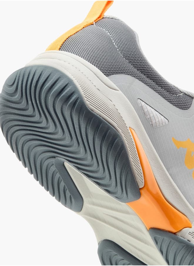Kappa Mens Panelled Sports Shoes with Lace-Up Closure  - Image 4