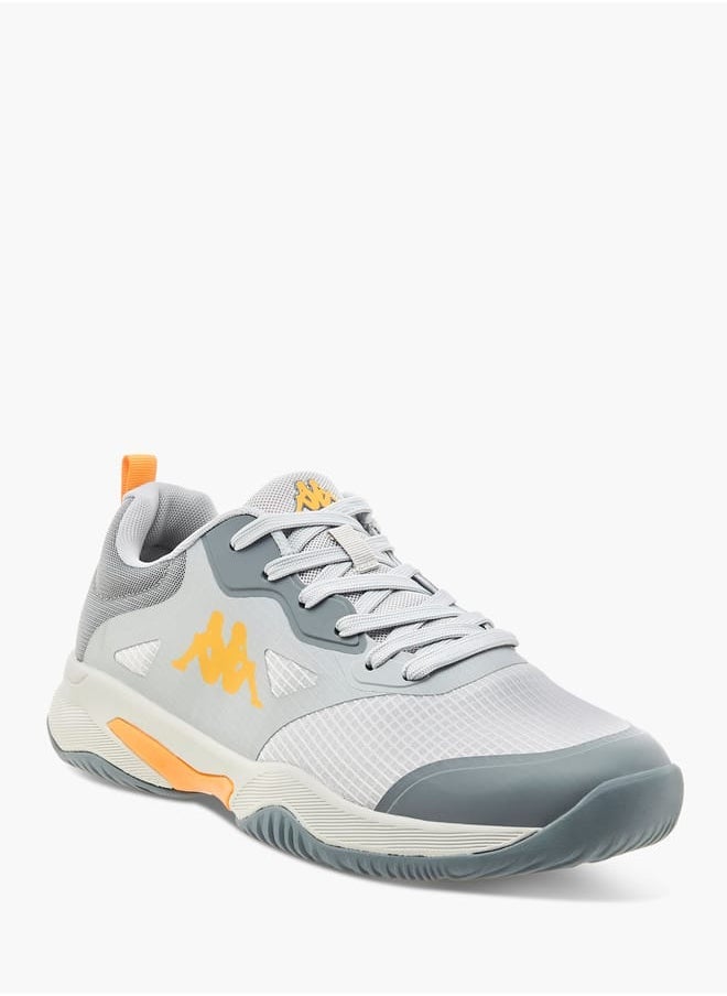 Kappa Mens Panelled Sports Shoes with Lace-Up Closure  - Image 1