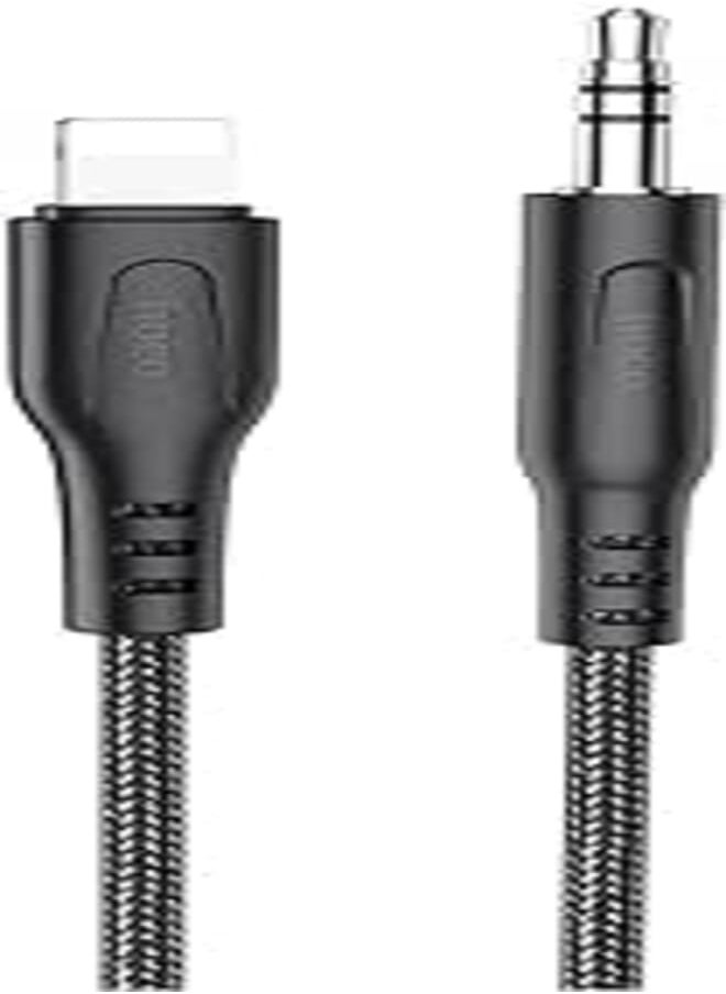 Hoco Hoco upa18 lightning to 3.5mm audio conversion cable 1m black 