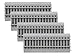 Lionel HO Gauge Track 45 Straight MagneLock 4Pack - Image 3