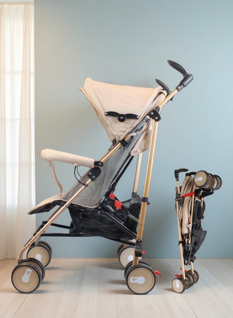 EASY FUTURE Umbrella Foldable Design Travel Stroller Ultra Lightweight with Absorbent Multi Position Reclining Seat Adjustable Canopy Foldable Storage Basket NO.1103 - Image 1