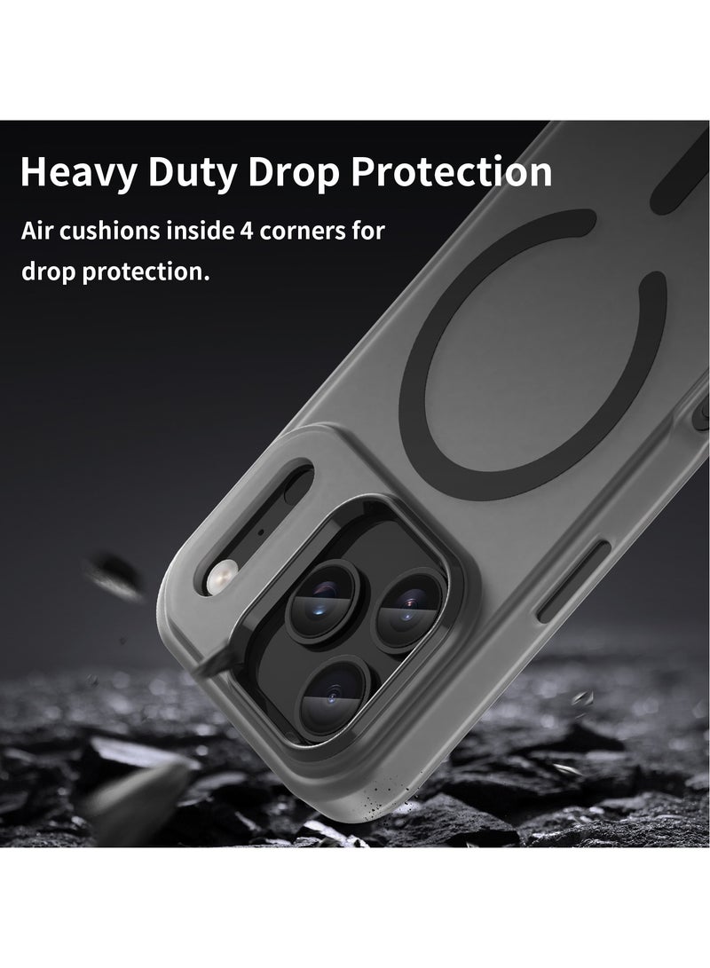 Fankalo iPhone 17 Pro MagSafe Case Magnetic Back Cover,Anti-Yellow Shockproof Back Cover,Slim Phone Cover with Strong Magnet for Apple 17 Pro (2025) - Image 3