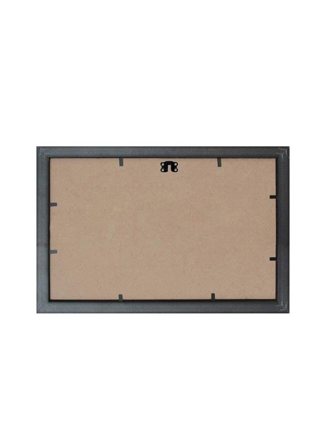 راندم لوحة تجريدية متعددة الألوان مؤطرة عشوائية (RP-2295)، 18 بوصة × 12 بوصة - Image 5