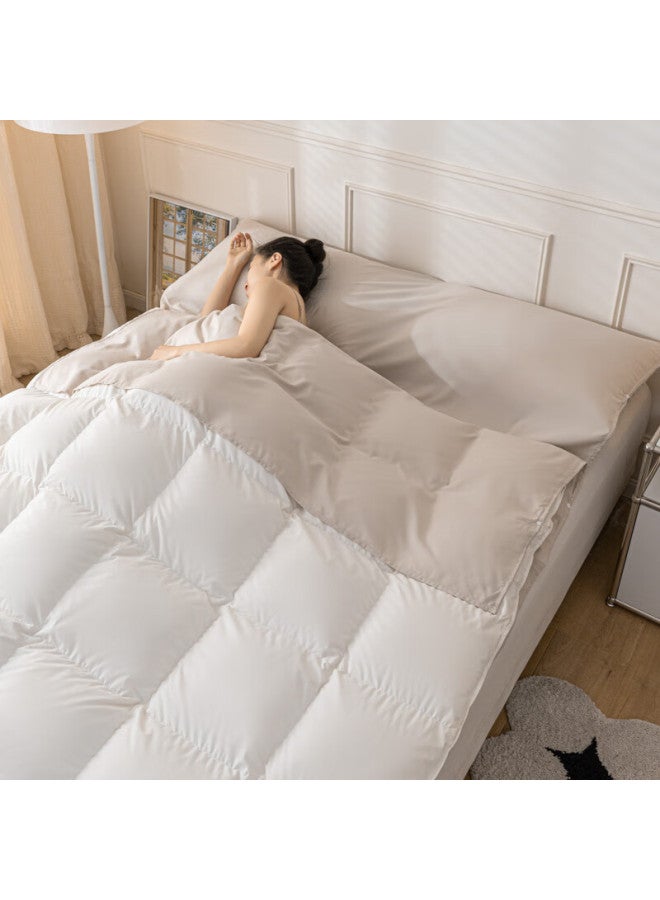 Red Bean Hongdou Class A Hotel Hygiene Sleeping Bag, Portable For Business Trips, Travel, And Guesthouse Beds, 160*210cm, Coffee Color - Image 4