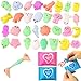 CIYOJA 50Pack Squishy Fidget Toys Blind Bags Mini Mochi Squishies Mystery Toys for Kids Party Favors Classroom Prizes Goodie Bag Stuffers Sensory Stress Relief Squeeze Toy - Image 2