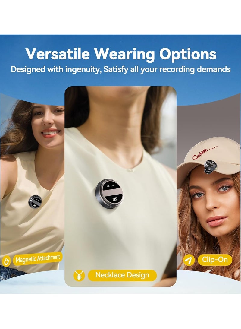 DIGI CORE Wireless Lavalier Microphone For iPhone & Android, USB C Mini Lapel Microphone Wireless, Hi-Fi Audio, 1200 inch Range, Noise Cancelling, 60H Battery Life, For Interview, Streaming, Video Recording - Image 5