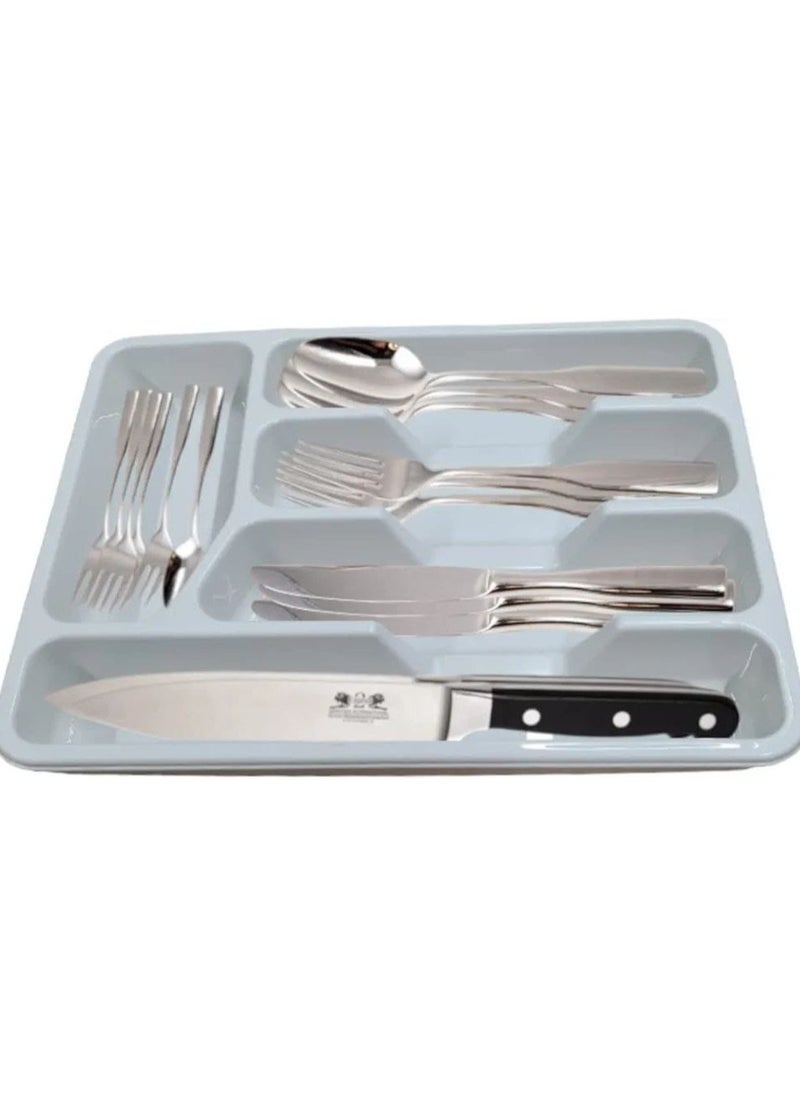 Generic - Organizer And Holder For Spoons, Knives And Forks In Drawers Color May Change - Image 1