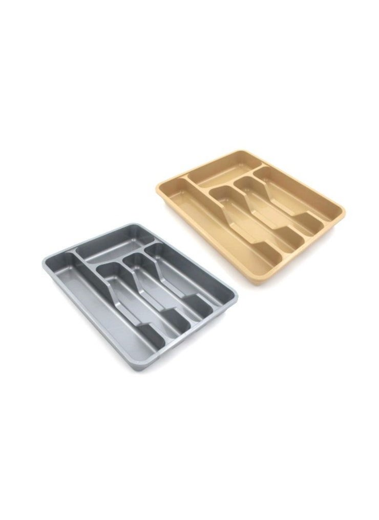 Generic - Organizer And Holder For Spoons, Knives And Forks In Drawers Color May Change - Image 1