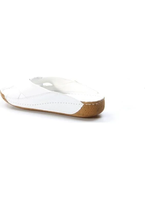 Fast Step Women's Leather Comfortable Summer Wedge Heel Daily Slippers 864ZA600