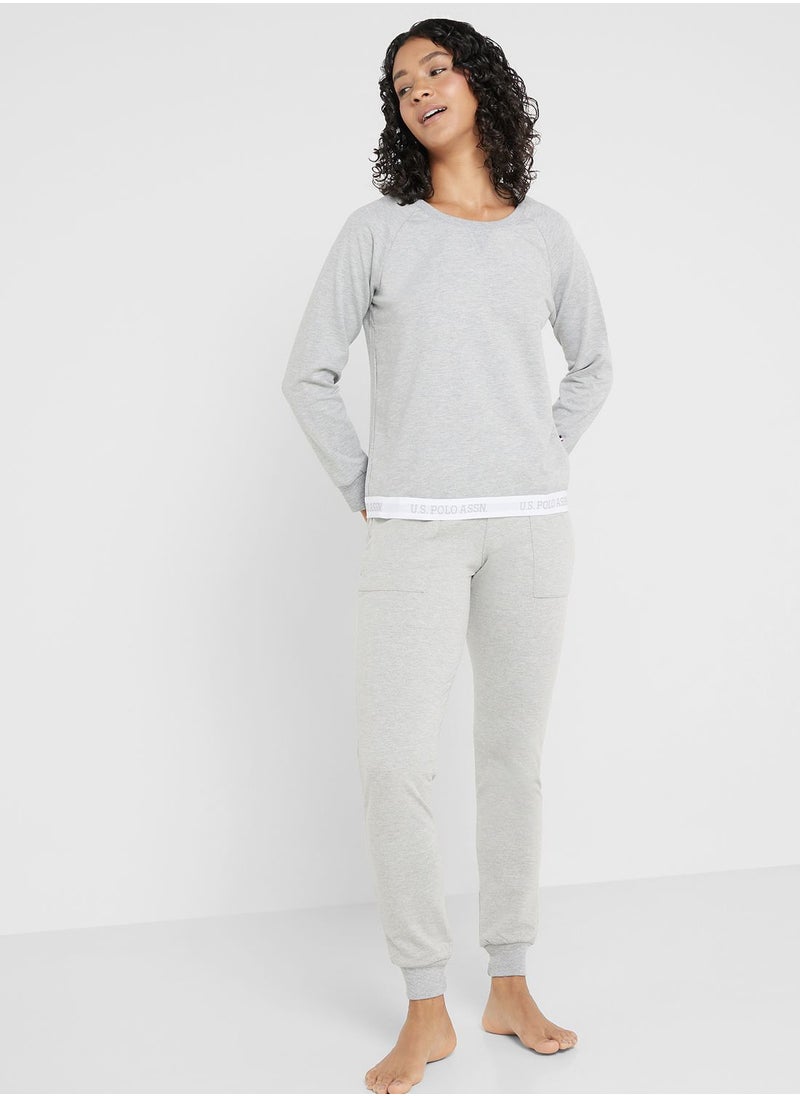 U.S. Polo Assn. - Logo Drawstring Sweatpants - Image 1