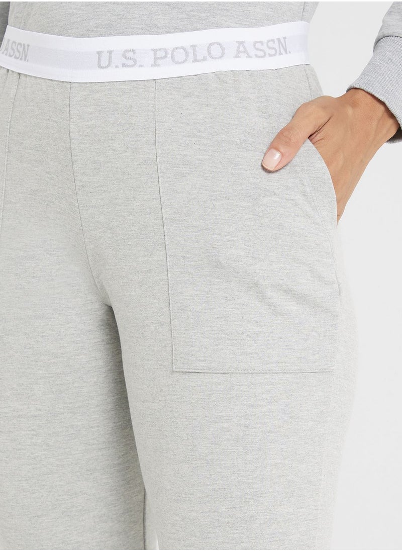 U.S. Polo Assn. - Logo Drawstring Sweatpants - Image 1