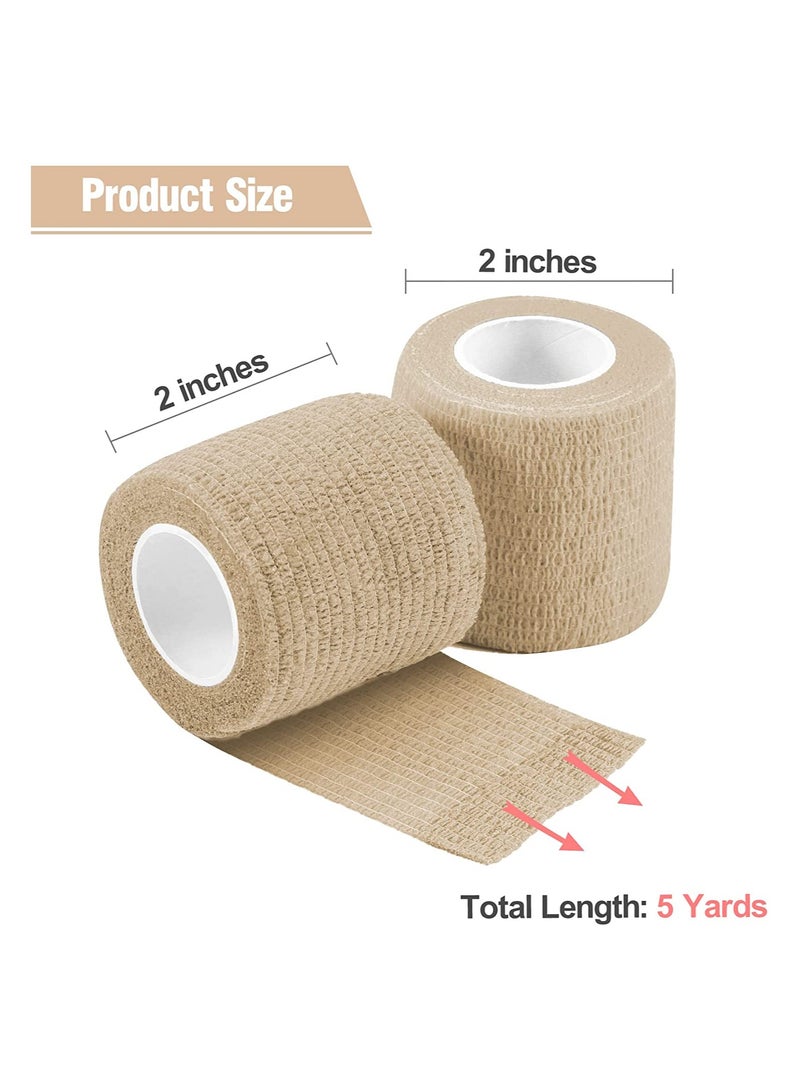 KASTWAVE 12-Piece Self Adhesive Bandage Set 2 Inches X 5 Yards - Image 3