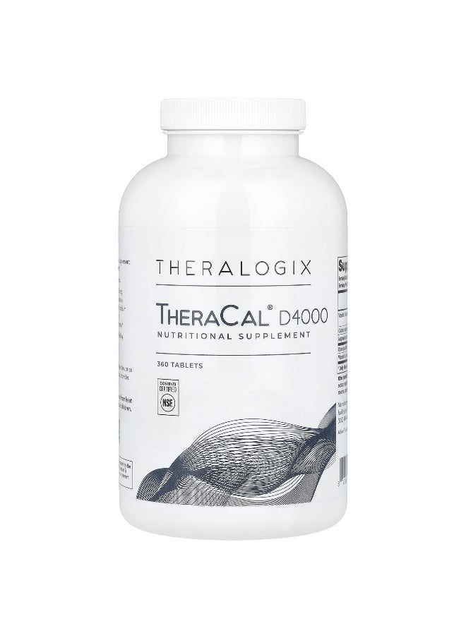 Theralogix Theralogix, TheraCal D4000, 360 Tablets  - Image 1