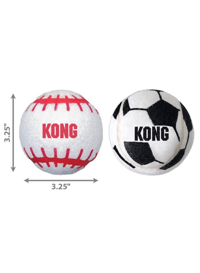كونج كرات رياضية للكلاب، مجموعة متنوعة، كبيرة (عبوة من قطعتين) - Image 5