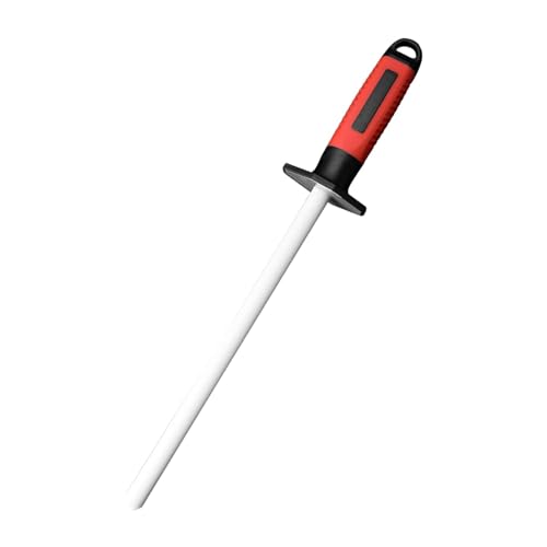 ATORSE® Honing Rod Ceramic Rod Household Non Slip Handle Sharpening Rod Kitchen Tool 10inch - Image 5