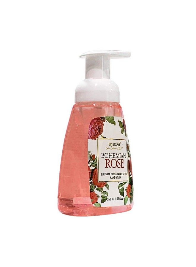 Nyassa Bohemian Rose Foaming Handwash 260Ml Sulphate And Paraben Free - Image 3