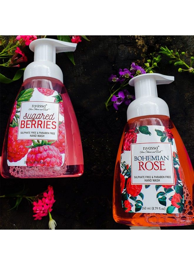 Nyassa Bohemian Rose Foaming Handwash 260Ml Sulphate And Paraben Free - Image 5
