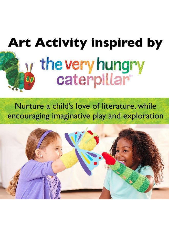 Creativity for Kids Creativity for Kids The Very Hungry Caterpillar Story Puppets: Sock Puppet Kit for Toddlers from The World of Eric Carle, Crafts for Kids Ages 3-5+  - Image 4