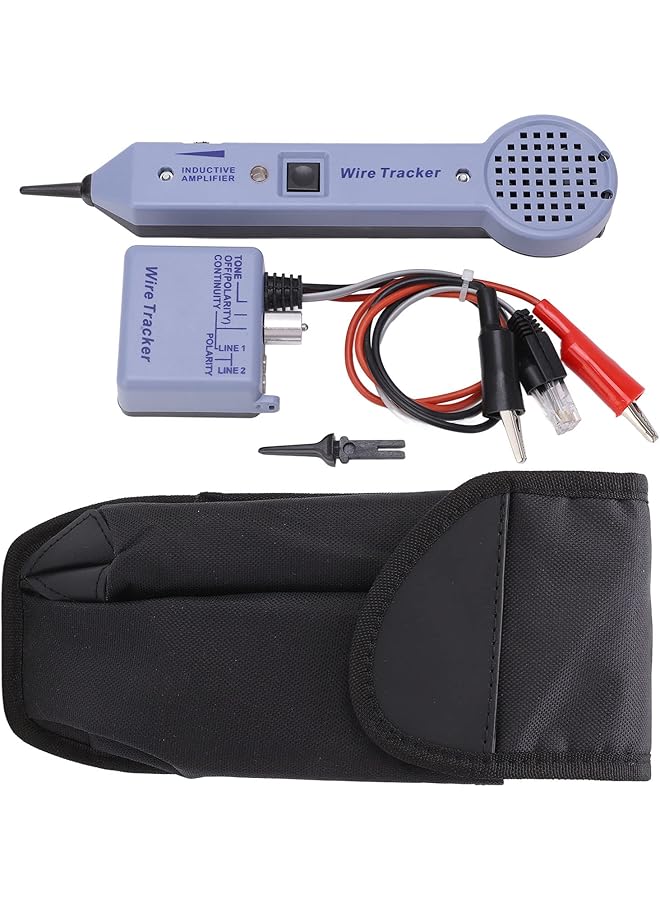 Nurnesy Cable Tester, Tracer Kit With Audio Induction Amplifier For Cables Repair, Line Tracing, Short Circuit Testing, Abs Material  - Image 2