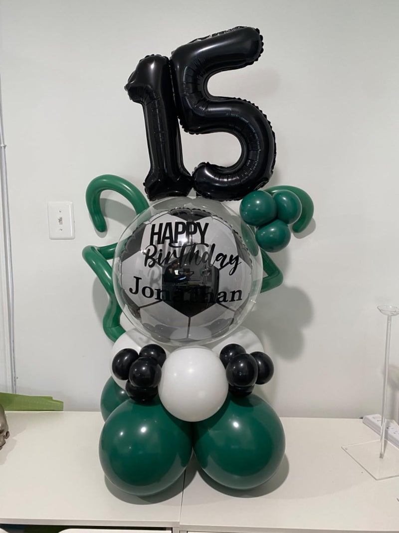 Mluchee Balloon Numbers 40 Inch 5 Ballon for 5th Birthday Decorations, 15 25 35 50 Big Black Number Balloons for Wedding Photo Shoot Party Decor - Image 3