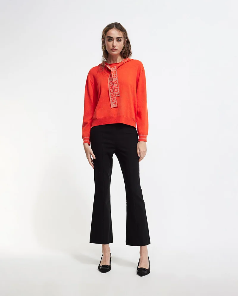 لولا كساديمونت سترة بغطاء رأس