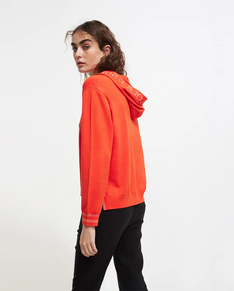 لولا كساديمونت سترة بغطاء رأس