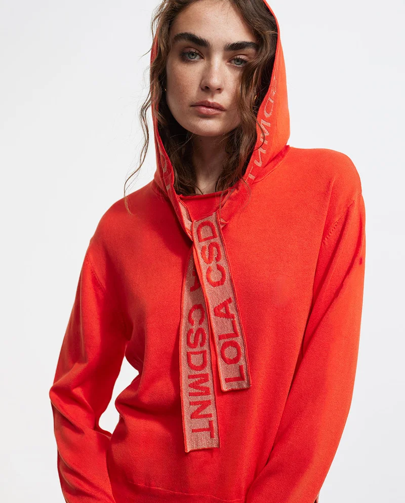 لولا كساديمونت سترة بغطاء رأس