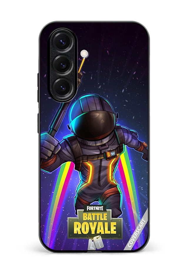 Protective Case Cover For Samsung Galaxy S25 Plus Fortnite Space Bomber Design Multicolour