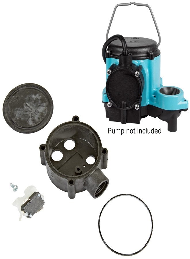 ليتل جايانت طقم إصلاح مفتاح غشاء مضخة الحوض SPRK-1 من ليتل جاينت مع غلاف، أسود، 599300 - Image 4