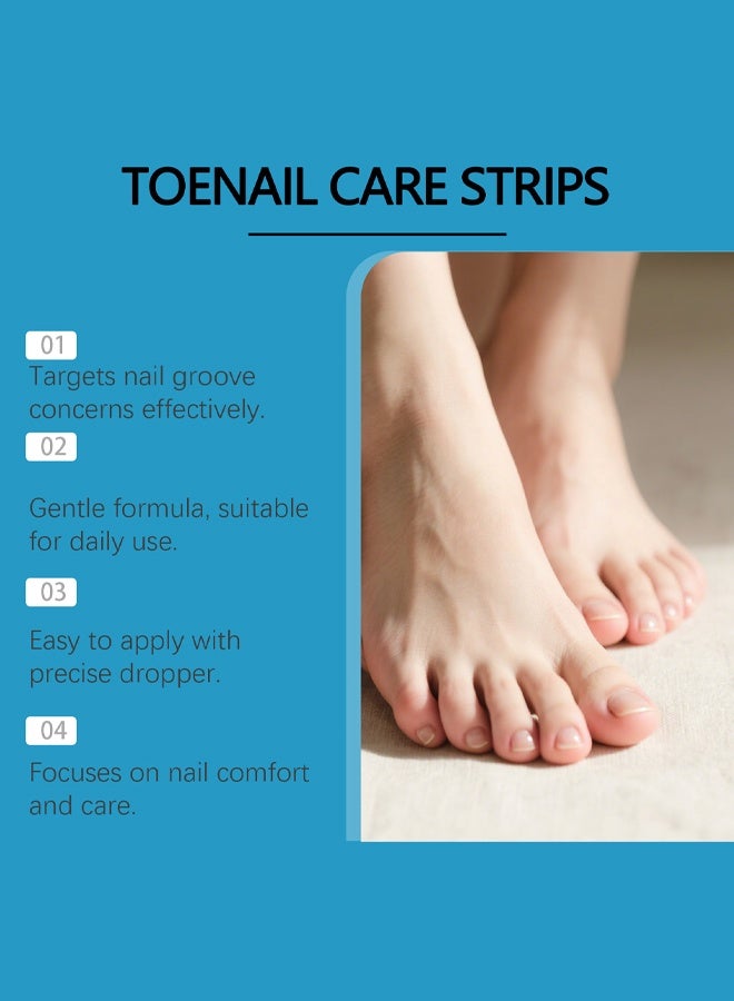 LANISKA 50Pcs Fungal Nail Patches Overnight Nail Repair Patch for Nail Fungus Damage Nail Treatment Renews Nails Structure and Improve Discoloration 8Hrs Nighttime Renewal Fungal Nail Patch - Image 4