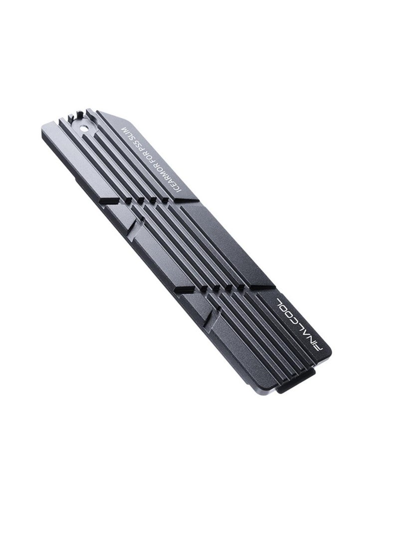 General Dedicated SSD Radiator for PS5 Slim, M.2 NVMe SSD Cooler with Heat Sink and Gasket, Cooling Mount Kit for PS5 Slim 2280 NVMe SSD Expansion Slot, Overheating Prevention Solution  - Image 1