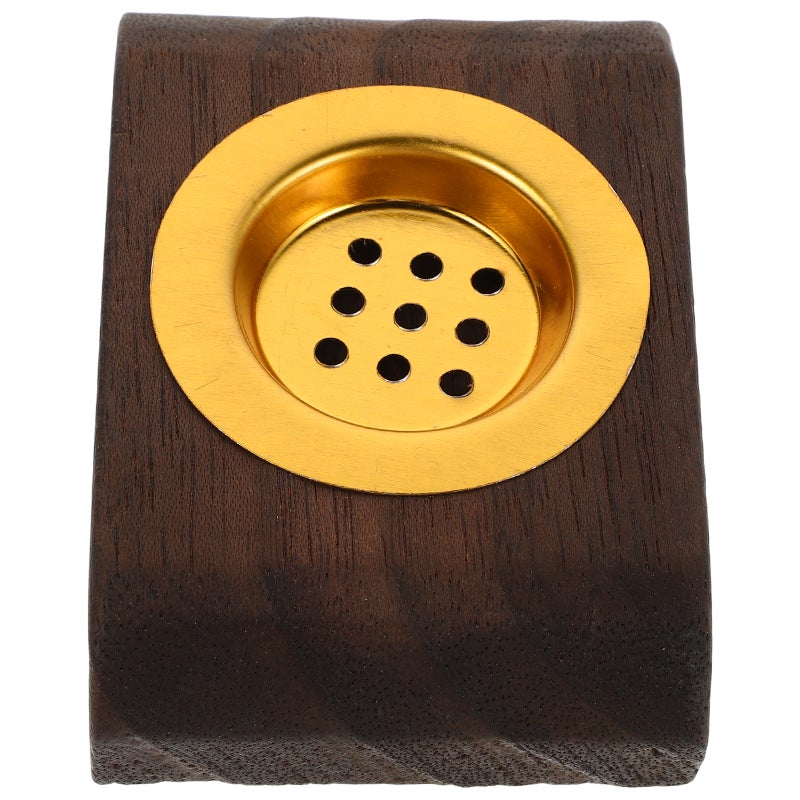 Mini Incense Burner with Tray Arabia Incense Burner Holder Incense Burner Ashes Catcher for Charcoal Resin Cones - Image 4