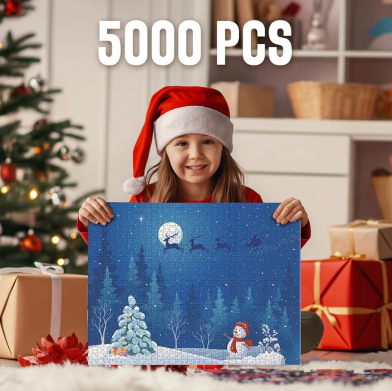 YAKAMOZ Updated Jigsaw Puzzle Glue with Applicator for Adults and Children Clear Water-Soluble Special Craft Puzzle Glue, Non-Toxic and Quick Dry for 3000/4500/5000 Pieces of Puzzle,200ML - Image 2