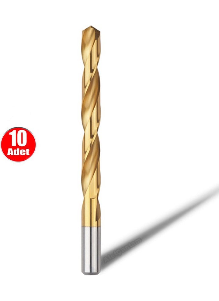 GFB Titanium Drill Bit Hss Metal Wood Plastic - 1.5 mm _10 Pieces 