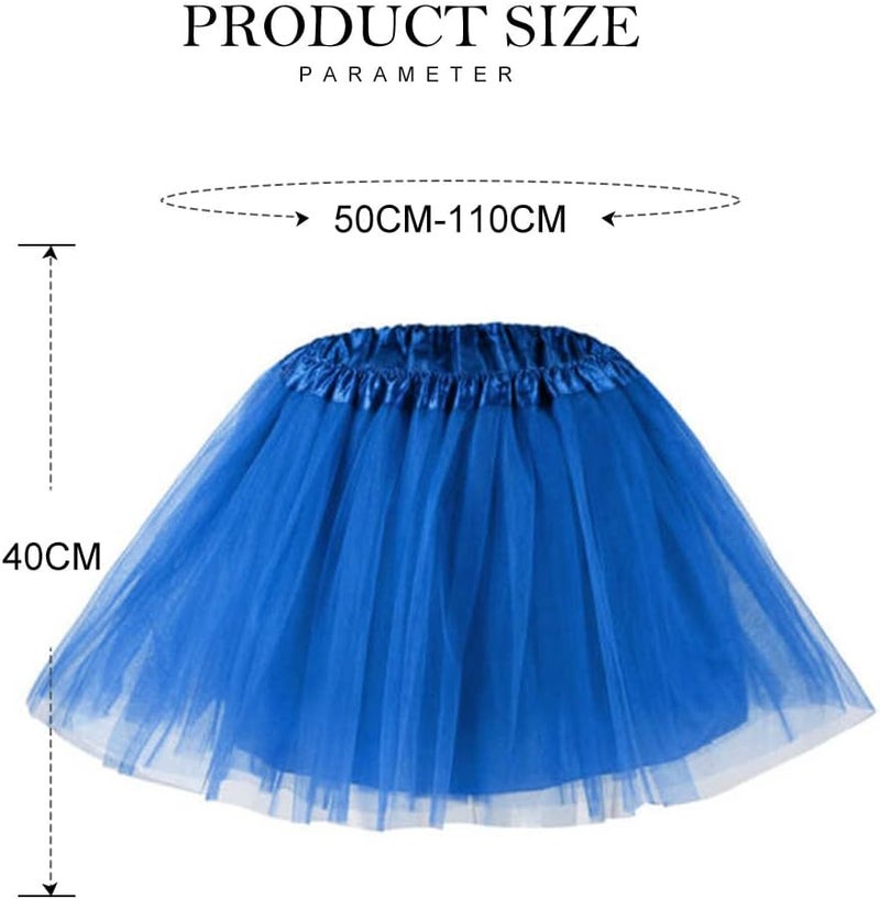 REETAN Christmas Tulle Tutu Skirt Ballet Layered Dance Skirt for Women - Image 5