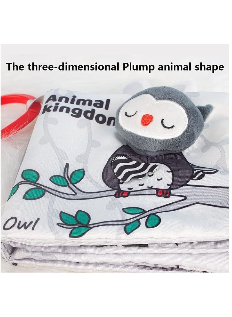 Baby Cloth Book with Sound, 2 Pieces Sensory Training Three-dimensional Soft Books Cognitive Visual Toys for 1 3 Years Old Boys Girls - Image 5