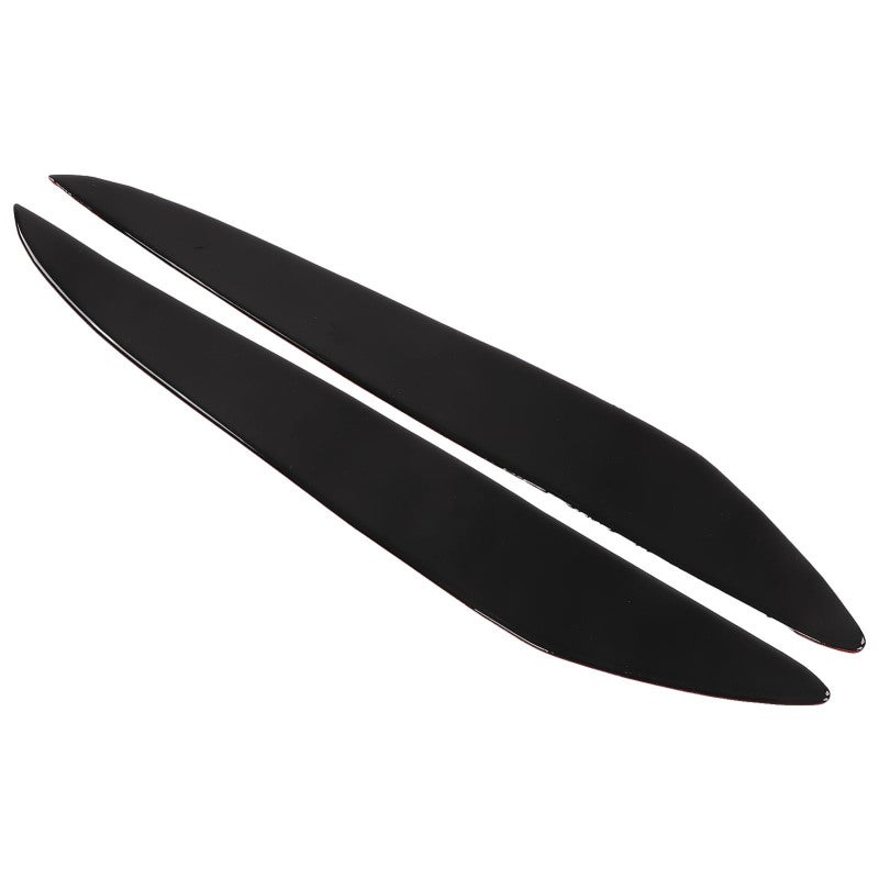 Headlight Eyebrow Cover Trim Replacement for Mazda 3 2010-2013 - Piano Black ABS Headlight Molding Trim - Weatherproof Headlight Eye Lid for Car Exterior Styling - Image 5