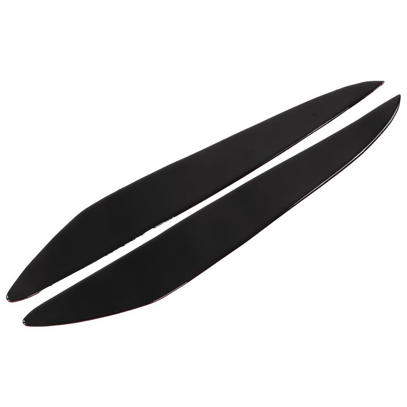 Headlight Eyebrow Cover Trim Replacement for Mazda 3 2010-2013 - Piano Black ABS Headlight Molding Trim - Weatherproof Headlight Eye Lid for Car Exterior Styling - Image 4